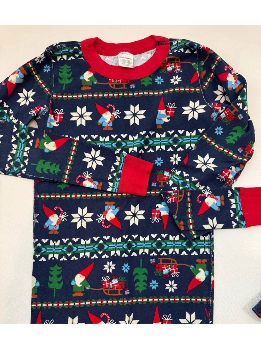 Hanna Andersson Gnome Sweet Gnome Christmas Pajamas – Size 160 / US 14